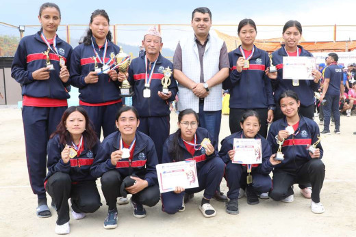 बागमती प्रदेश खेलकुद : भलिबलमा काठमाडौं र चितवनलाई उपाधि 